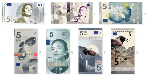 Billets zone euro
