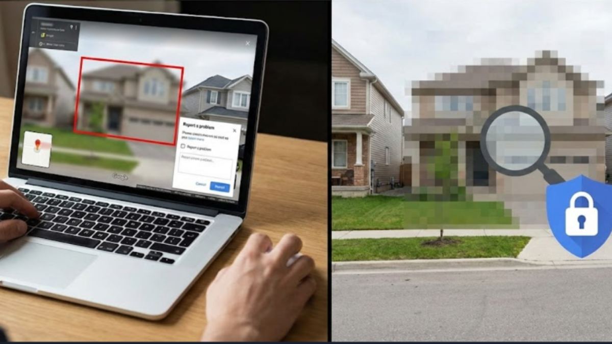 Pourquoi certains choisissent de flouter leur maison sur Google Maps 