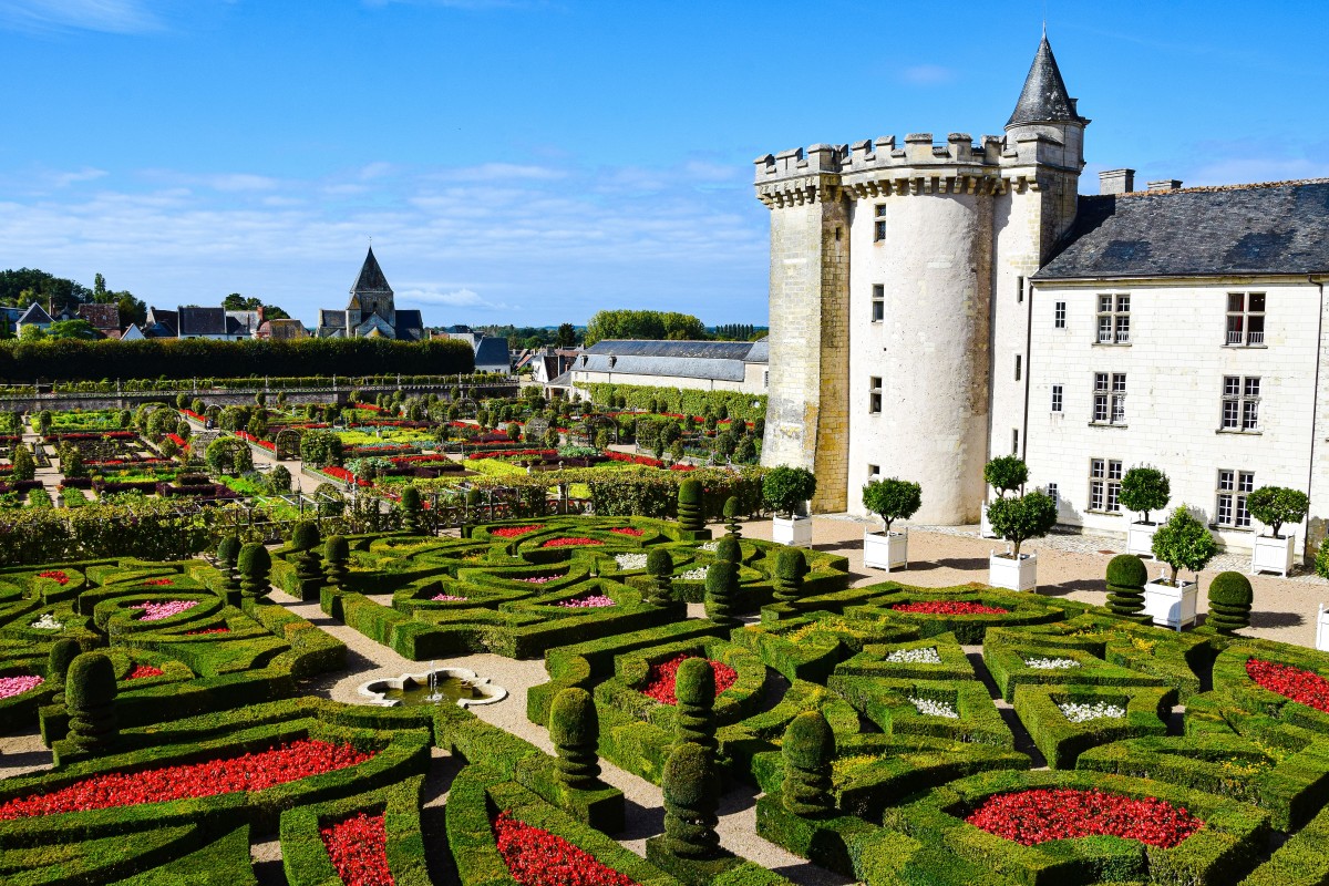 Les châteaux de la Loire : Blois, Chambord, Chenonceau et Villandry